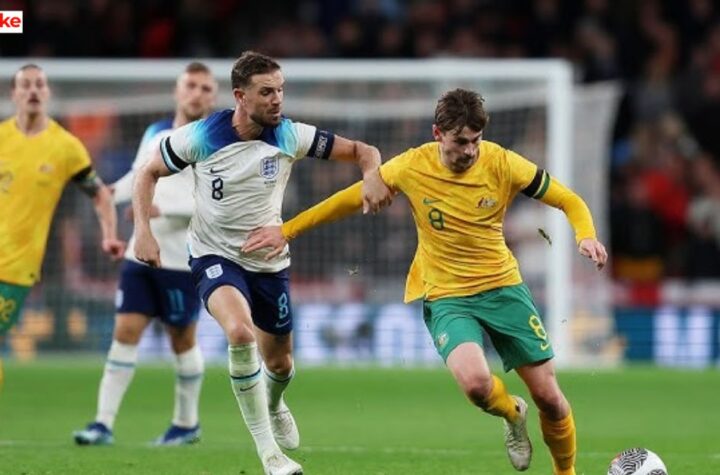 England National Football Team Vs Australia National Football Team Lineups