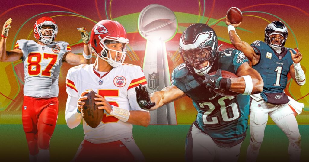 kansas city chiefs vs philadelphia eagles match player stats