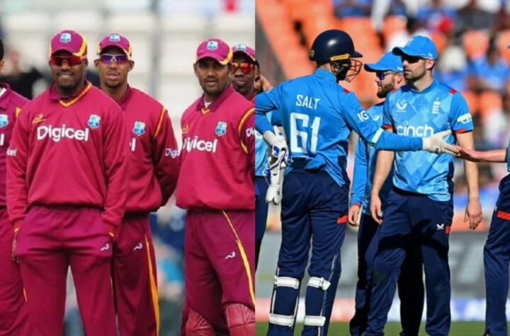 west indies cricket team vs england cricket team match scorecard