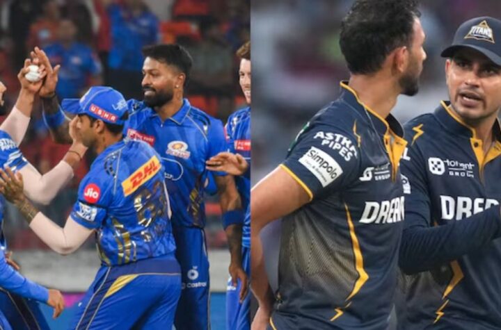 Mumbai Indians Vs Gujarat Titans Timeline
