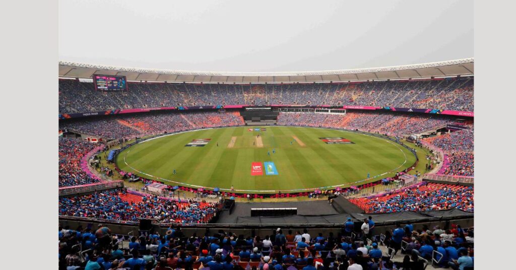 Cricket Stadium in India