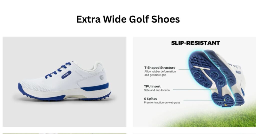 Extra Wide Golf Shoes